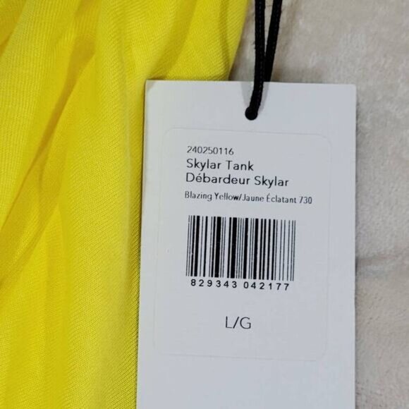 Karma Skylar Tank in Blazing Yellow - Size‎ Large - Picture 5 of 9